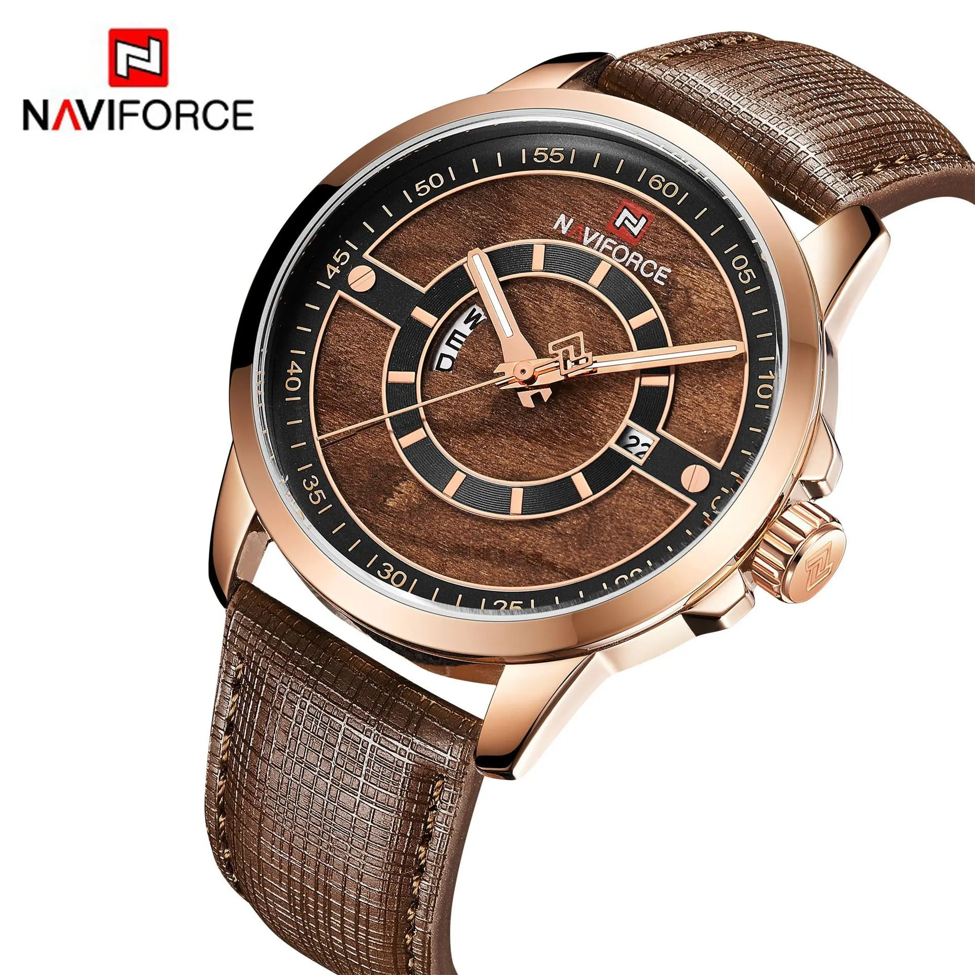 

Naviforce Xiang New Products 9151 Belt Watch Men Fashion & Sports Waterproof Quartz Students NF Watch