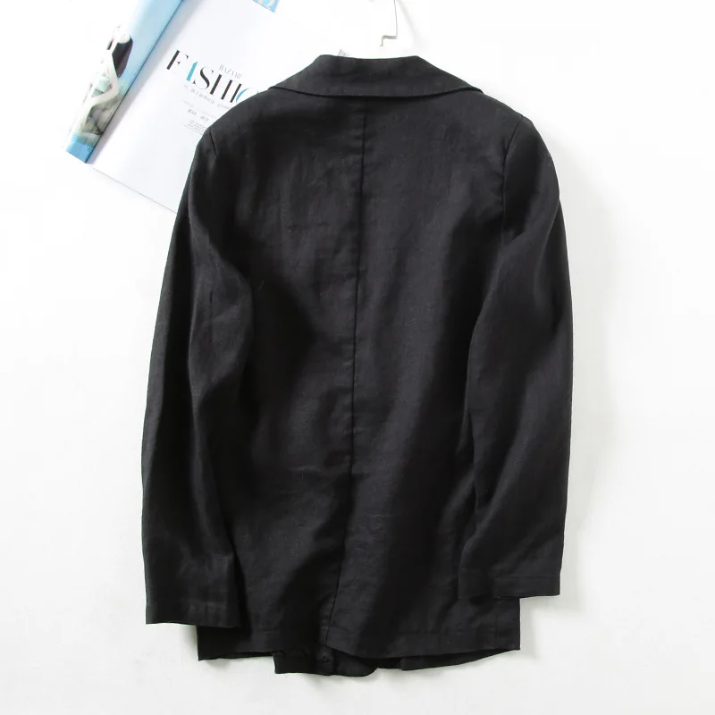 

2019 New Style Autumn Commuting Loose-Fit Suit Women's Korean-style Mid-length Loose-Fit Suit Casual One-Button Coat