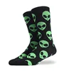 Men's Socks Funny Big Size Alien Delicious Food Print Colorful Snacks Burger Pizza Happy Socks Harajuku Skate Cotton Sokken ► Photo 3/6