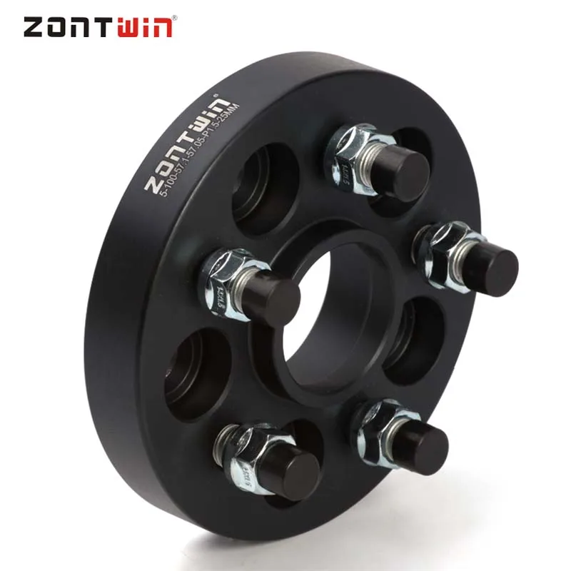 ZhiDuoXing Pneumatici a rotelle per Auto in Lega di Alluminio a 4 Fori da 8 mm Spacer Accessori per Auto per 4x98 4x100 4x108 4x114 