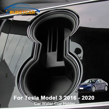 

Xburstcar Fit for Tesla Model3 Model 3 2016 2017 2018 2019 2020 Card Phone Cigarette Storage Box Container Car Water Cup Holder