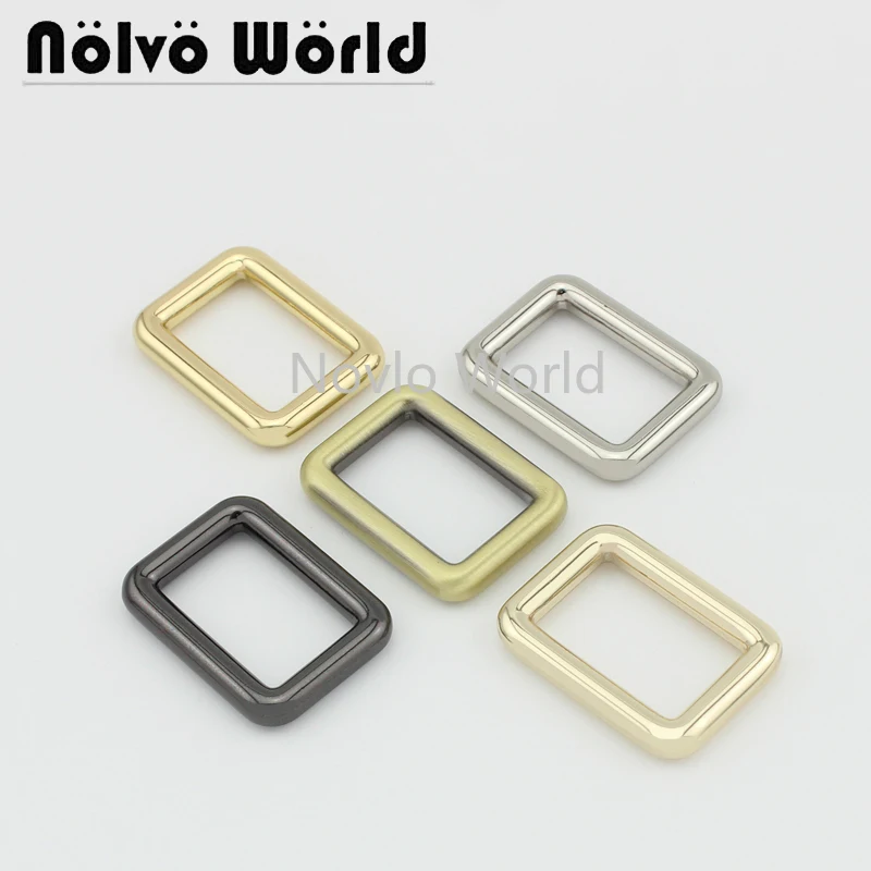 Мир Nolvo 5-20-100 шт 5 цветов 25 5*15 мм 1 &quotметаллическая прямоугольная пряжка литые