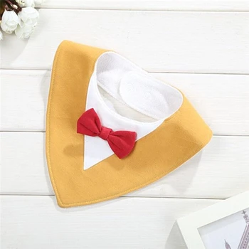 

Comfortable Soft Bib Baby Girl & Boys Bibs Apron Newborn Waterproof Cotton Triangle Saliva Towel Infant 0-36 Months