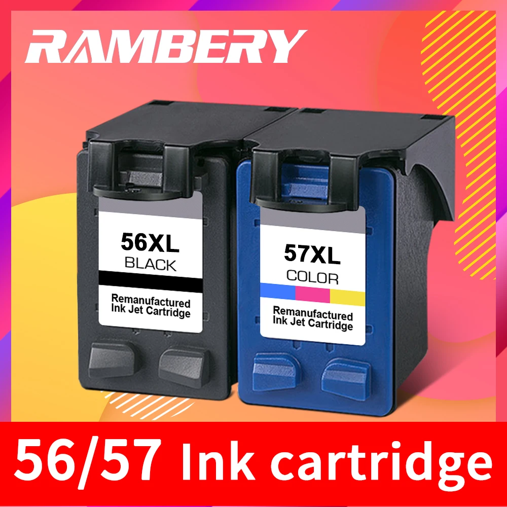 56 57 сменный чернильный картридж для HP XL hp Deskjet 450 450cbi 450ci 450wbt F4140 F4180 5150 5550|Чип