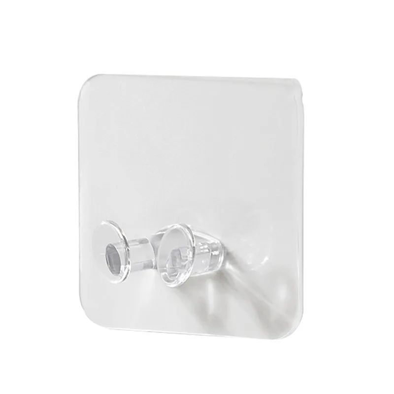 

2/5pcs Transparent Bonded Power Cord Plug Strong Seamless Appliances Plug Hook Storage Finishing Rack Manufacturer Wholesale