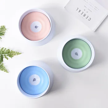 

Pet Water Drinker Plastic Made Floating Not Wetting Mouth Puppy Cat Bowl Anti-splash Water Dog Drinking Bowl Pet Products
