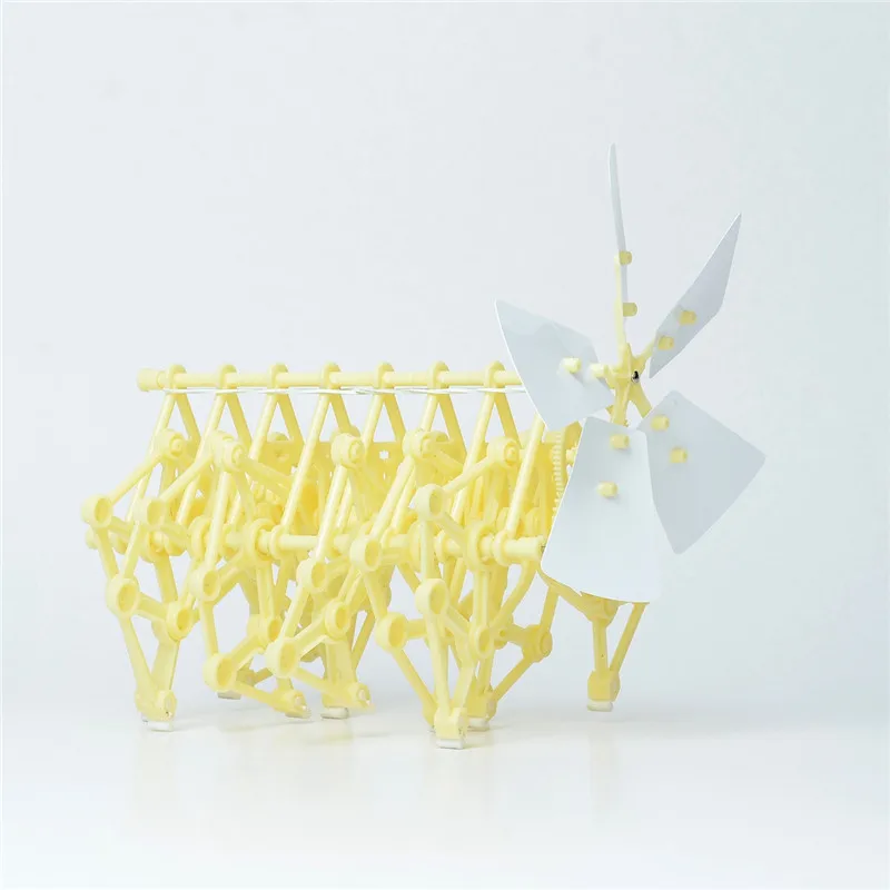 Scientist Walking Strandbeest Model Kit DIY Science Puzzle Children Educational Science Toys Wind Powered