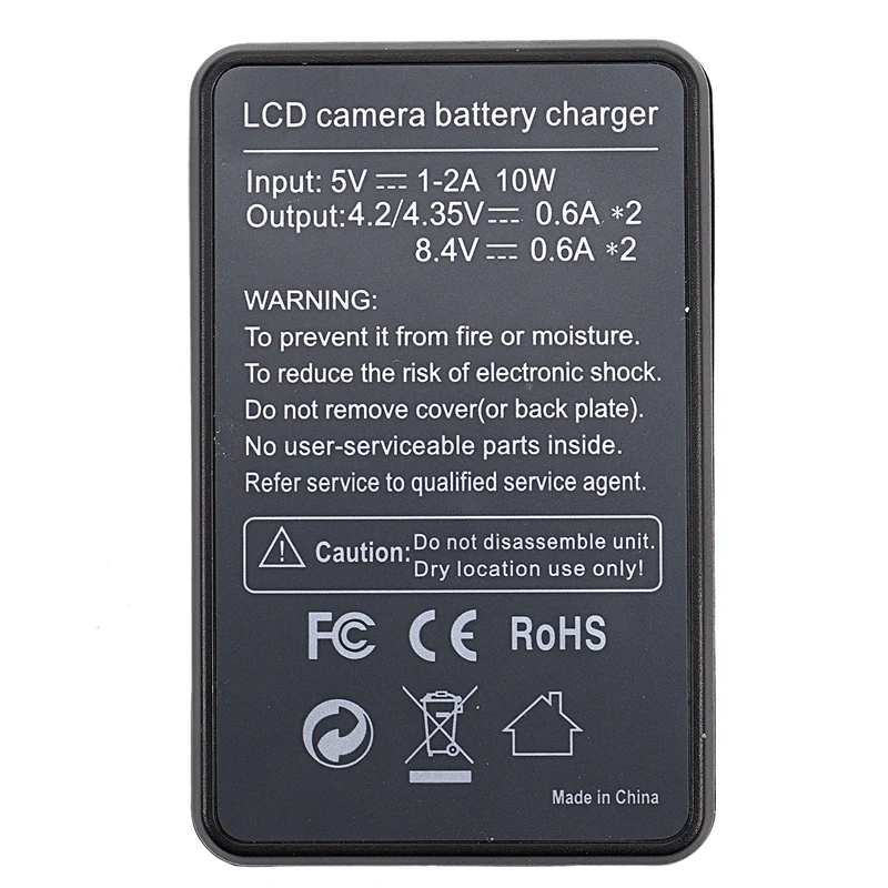 Lcd Usb Dual Battery Charger For Sony Np-Fz100 Ilce-9 A9 A7Riii A7Iii A7Rm3