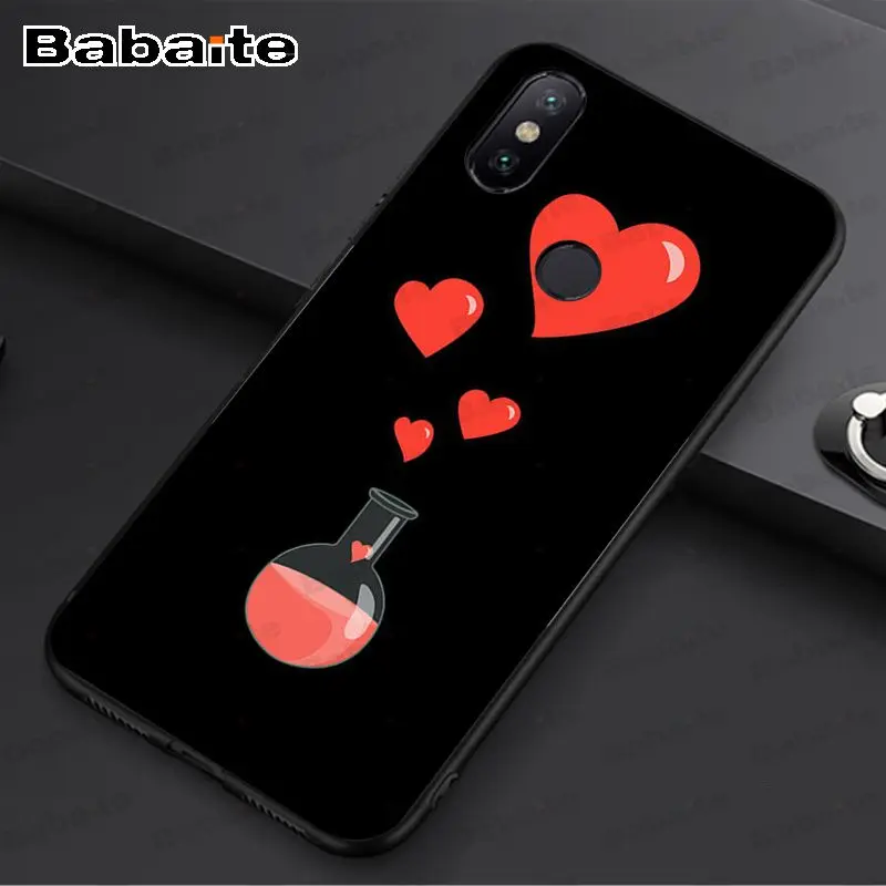 A4 Красочный милый чехол для телефона с биологией и химией для redmi 5plus 5A note7 6pro 4 note5A 7 note6pro coque - Цвет: A4