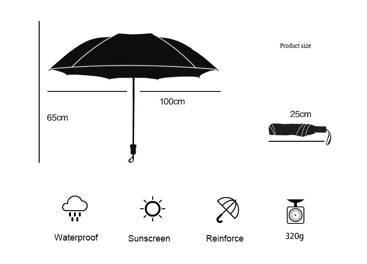 Складной зонт женский виниловый анти-УФ ветрозащитный дождевик женский для девочек карманные зонтики мальчик девочка Paraguas дропшиппинг