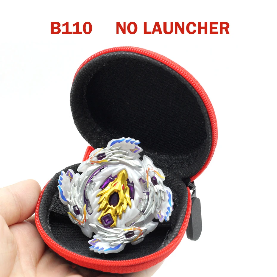 Все модели Beyblade металлический бейблейд Fusion без пускового устройства и коробки для игрушек Rotative God Top Bey Blade с мешком для игрушек - Цвет: B110 BOX