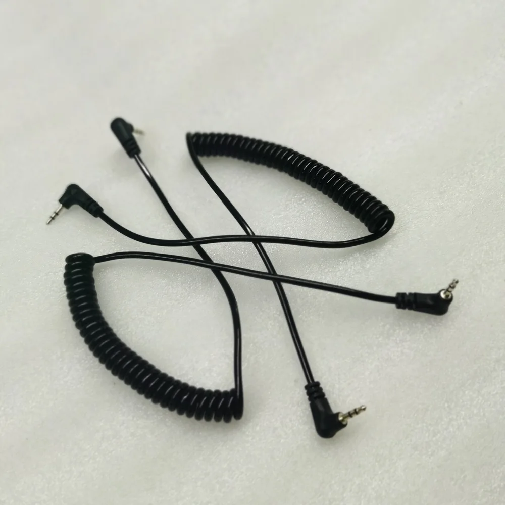 Camera remote shutter button camera remote shutter release Tripod Remote Controller Wire Lanc Spring Cable 2.5mm Headphone Plug Connection Accessories Brand Ten Pieces
