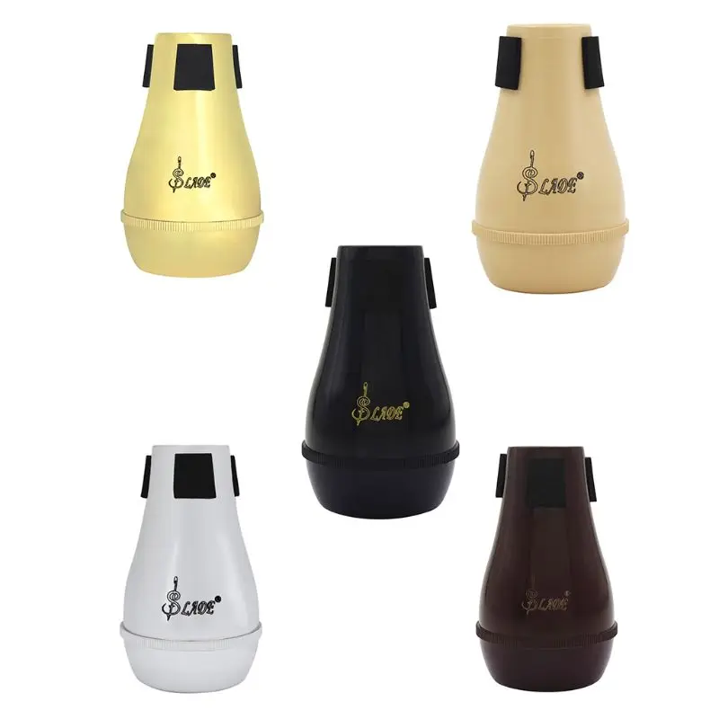 

Portable Straight Mute for Alto Tenor Trombone Practicing Musical Instrument Parts Accessory Golden