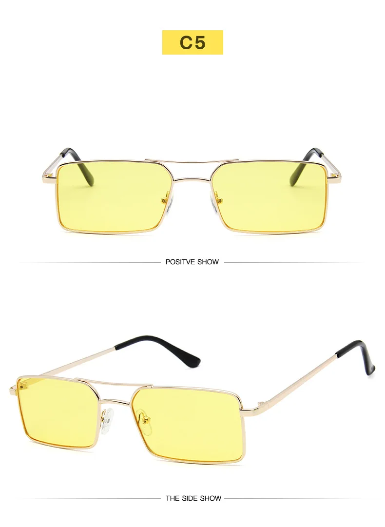 Классические квадратные солнцезащитные очки для женщин, фирменный дизайн, сплав, оттенки, солнцезащитные очки для женщин, Ретро стиль, хип-хоп стиль, женские солнцезащитные очки, Modis Oculos
