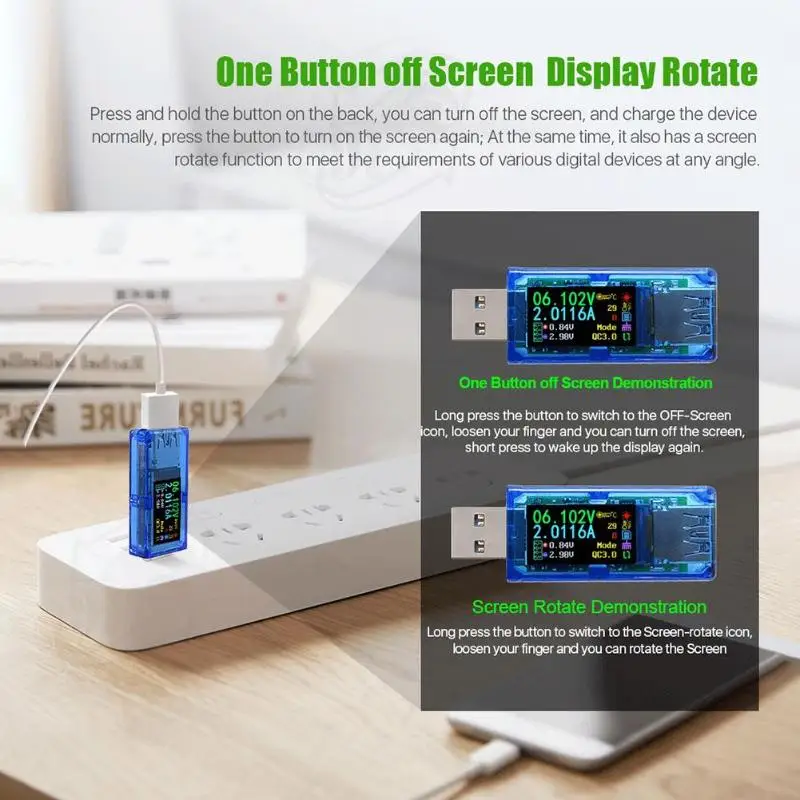 AT35 USB 3,0 тест er индикатор напряжения зарядное устройство метр мобильный источник питания детектор Вольтметр Амперметр Напряжение Ток емкость тест