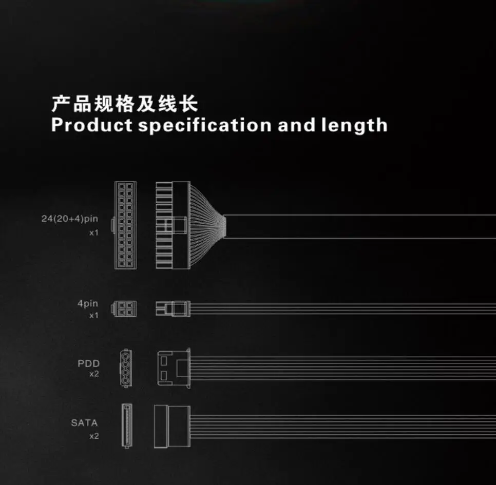 Блок питания для ПК для Evesky ATX 12 В Intel AMD поддержка четырехъядерный Номинальный 270 Вт пик 460 Вт Питание Игра престолов 460WS