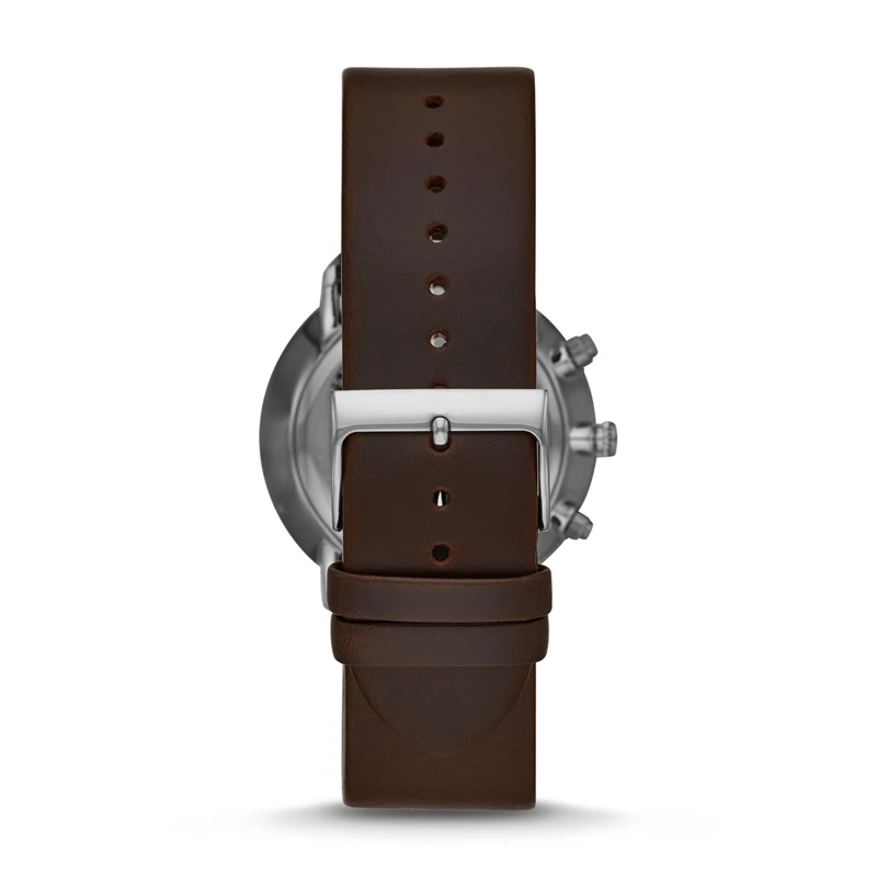 FOSSIL Мужские кварцевые часы Chase Timer хронограф коричневые кожаные часы Роскошные мужские s часы лучший бренд класса люкс