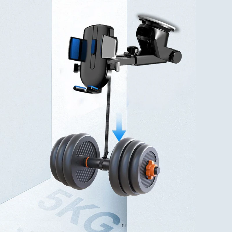 LISM Sucker Car Phone Holder Mobile Phone Holder Stand in Car No Magnetic GPS Mount Support For iPhone 12 11 Pro Xiaomi HUAWEI