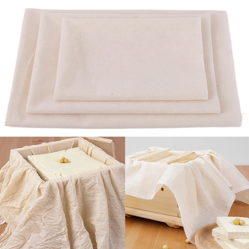 Cotton Gauze Muslin Cheesecloth For Cheese soymilk tofu making Cloth Straining 