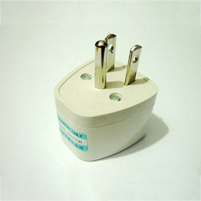 1 шт. высокое качество Prtical США в ЕС Великобритания адаптер Путешествия Plug конвертер 3 Pin AC Путешествия Plug зарядное устройство адаптер