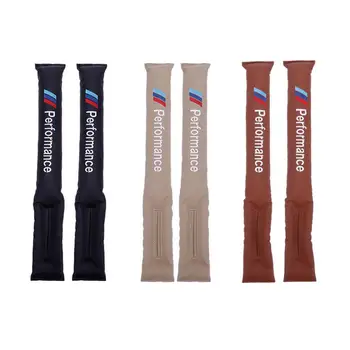 

1 Pair Auto Car Seat Cover For Cars Seat Sewn Leak-Proof Gap Strip Plug For BMW X1 X3 X5 X6 1 2 3 5 Series Car Seat Protector