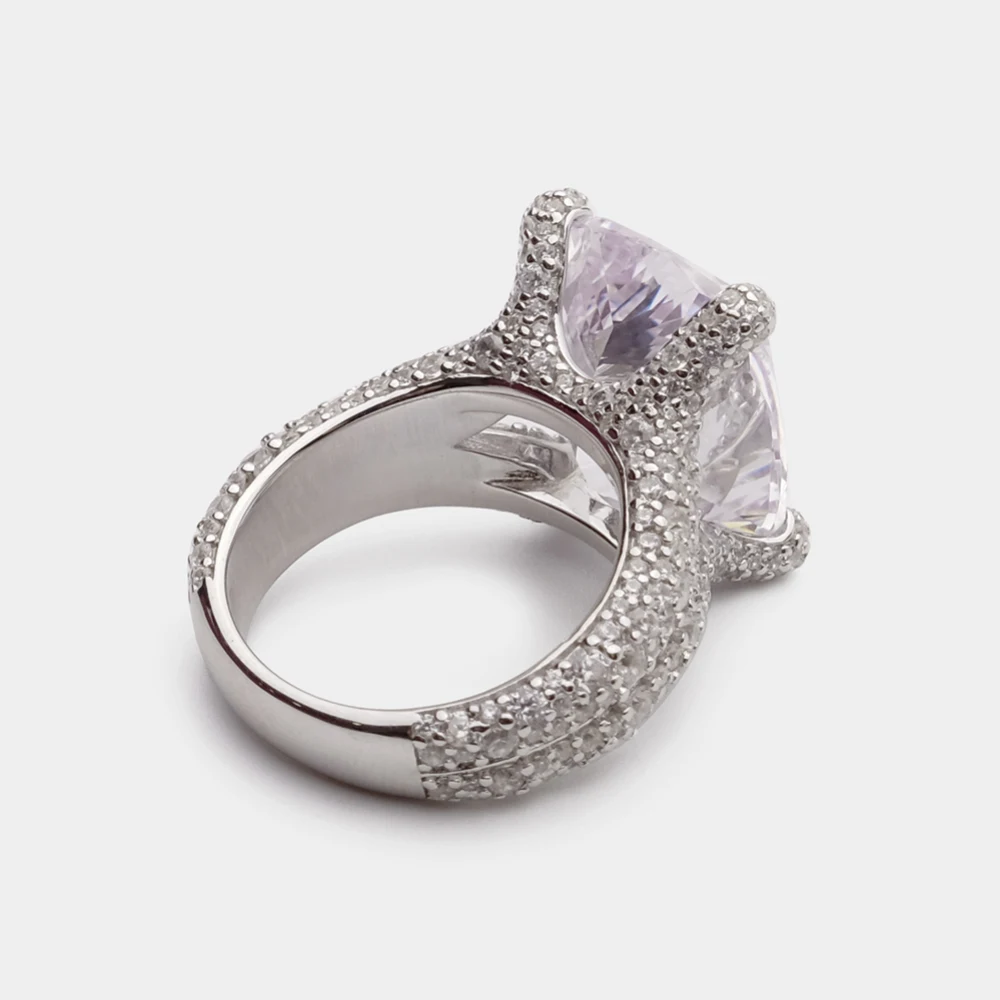 Amorita boutique 925 Sterling Silver Cocktail Party Finger Ring Luxry Jewelry for Women Zircon Ring Amorita boutique 925 Sterling Silver Cocktail Party Finger Ring Luxry Jewelry for Women Zircon Ring