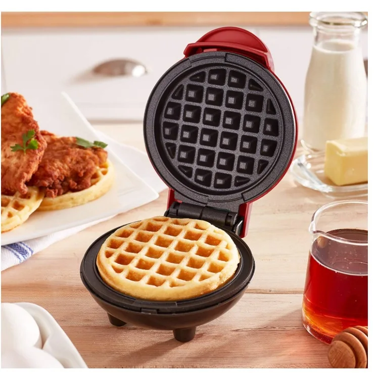 Mini electric Waffles Maker Bubble Egg Cake Oven Breakfast Waffle Machine Egg Cake Oven Pan Eggette Machine Mini Waffle Pot