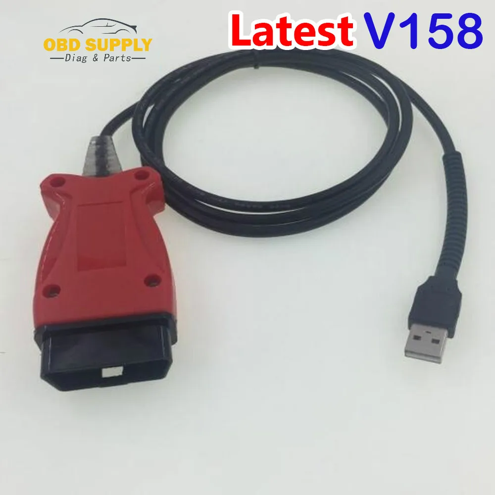 Последняя V158 JLR SDD для Volvo для Toyota для Jaguar и Land Rover v157 Тис 3 в 1 сканер OBD сканер кабель