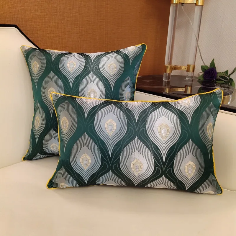 规格图(凤尾花-墨绿)