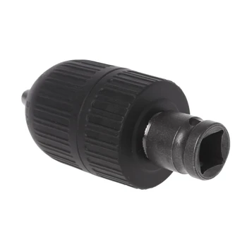 

2-13mm Self Locking Keyless Drill Chuck Clip 1/2'' Self Tightening Adapter Tools