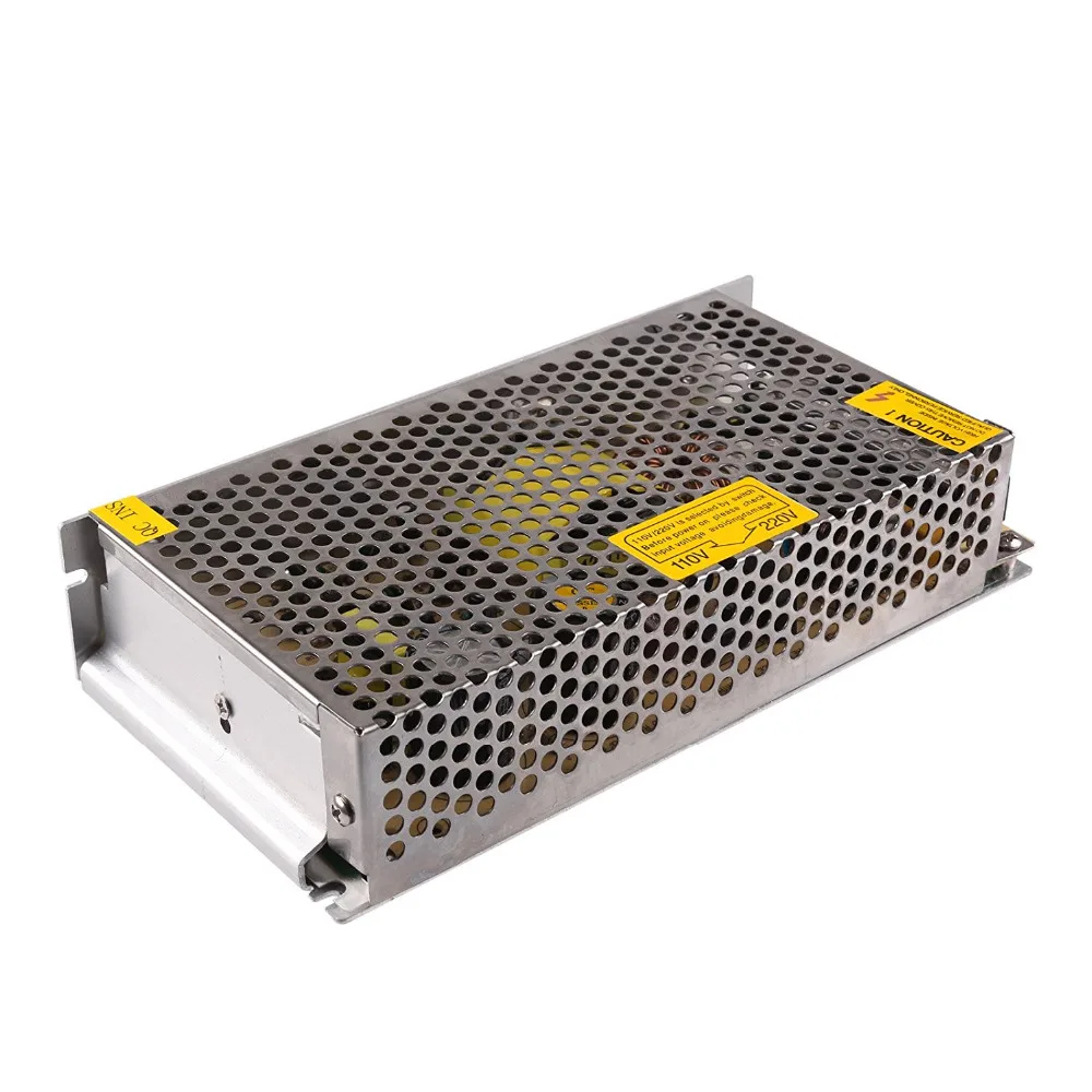 DC 12V 20A 240W импульсный источник питания низкий светодиодный регулятор напряжения трансформатор переменного тока 100-240V в DC 12V преобразователь для 5050 2835 3528