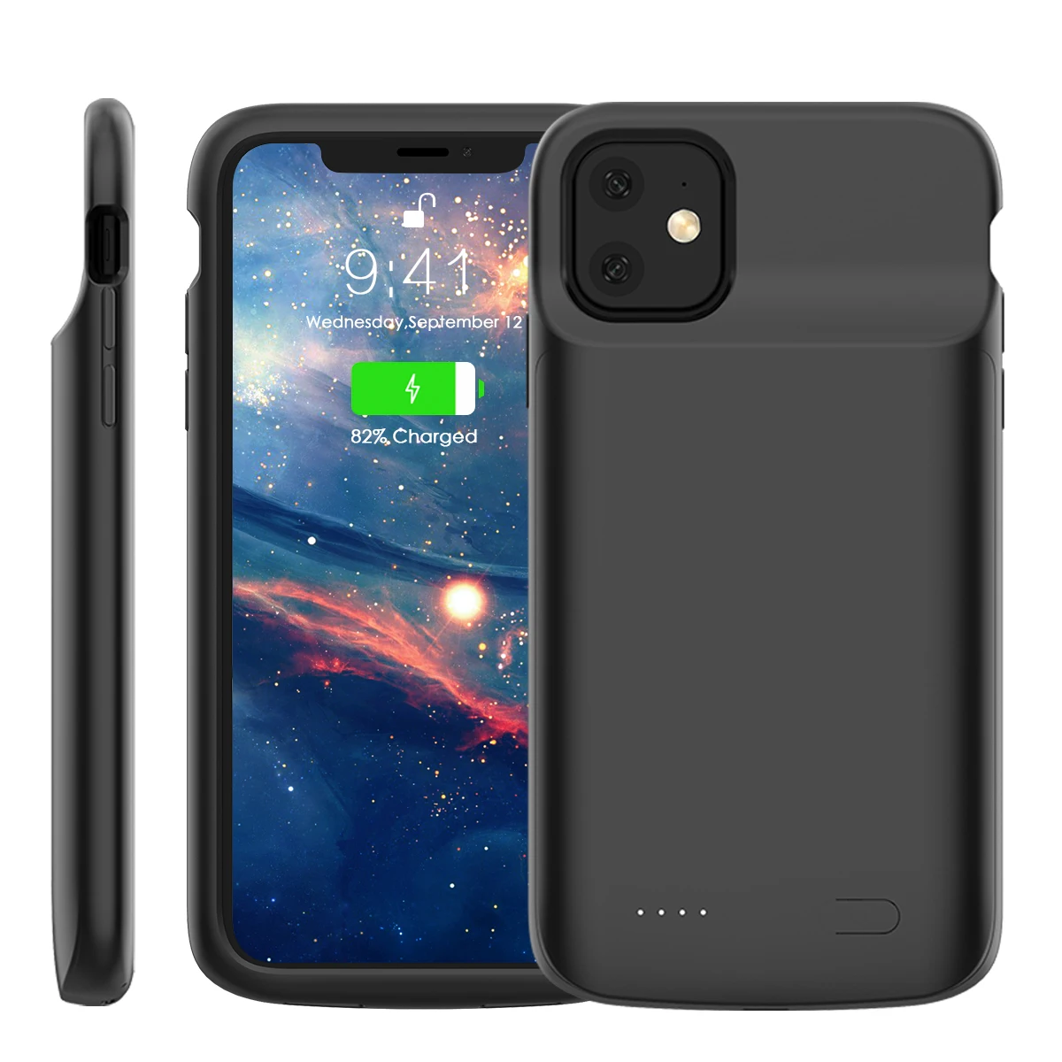 Для iPhone 11 Pro Max зарядное устройство чехол 5000 мАч батарея PowerBank для 6 6s 7 8 Plus Xr X Xs