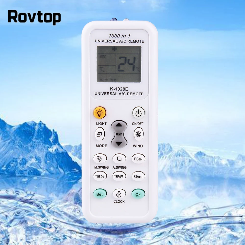 

Universal Air Condition AC Remote Control Wireless Digital LCD Air Condition Controller K-1028E Consumption for Air Conditioner