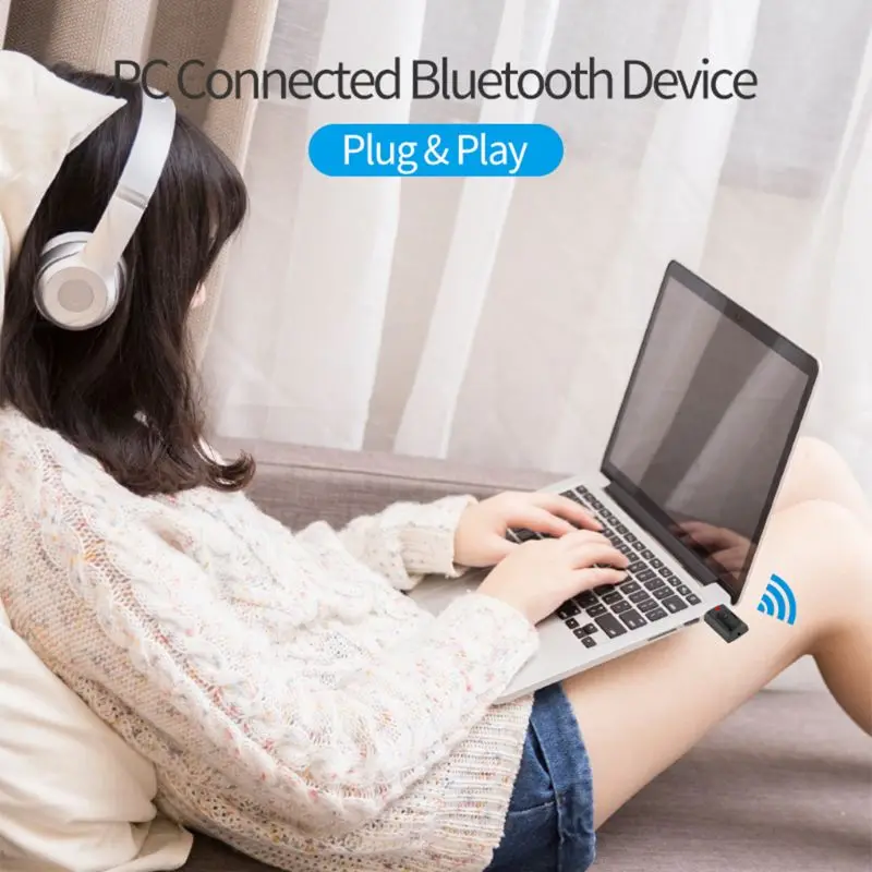 4 в 1 Мини Bluetooth 5,0 аудио приемник передатчик 3,5 мм разъем AUX USB стерео музыка беспроводной адаптер для ТВ автомобиля ПК наушники
