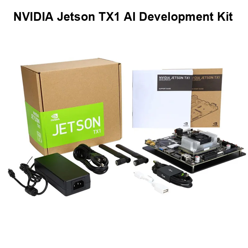 Комплект разработчика NVIDIA Jetson TX2 TX1, 8 Гб 128 бит LPDDR4 32 Гб eMMC, решение AI для автономных машин - Комплект: TX1Kit