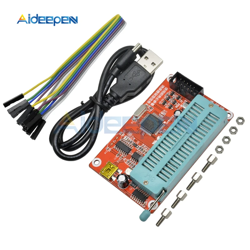 

USB PIC SP200S SP200SE программатор микроконтроллера 24 93 серии EEPROM программатор памяти чип Boost Diy Kit Электронная плата PCB
