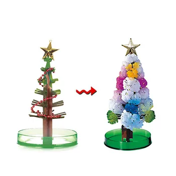 

2pcs Christmas Gift Paper Tree Magic Growing Tree Toy Boys Girls Novelty Xmas 20ml Decorations For Home Kids New Year Kid Gift