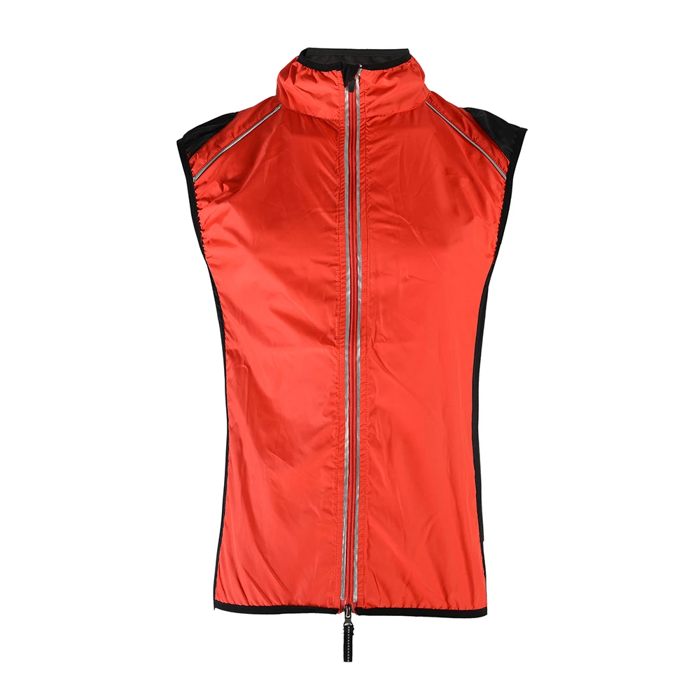 

Cycling Sleeveless Sportswear Short Jersey Men Bicycle Jersey Jacket Reflective Bike Breathable Riding Cloth
