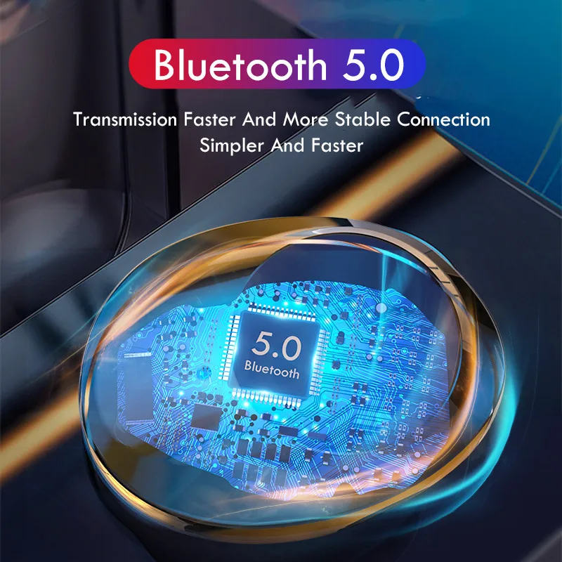 Сенсорные спортивные беспроводные наушники, беспроводные Bluetooth 5,0, гарнитура для IOS, Android, водонепроницаемые, Handfree, Bluetooth наушники