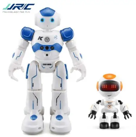 

JJR/C JJRC R2 USB Charging Singing Dancing Gesture Control RC Robot Toy Blue Pink For Kids Children Gift Presents