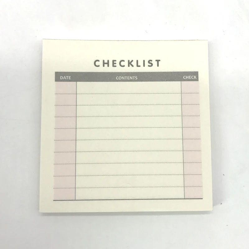 Записная книжка caderno memo pad notes to do list еженедельник zeszyty szkolne libreta sticky papeleria notas adhesivas canceleria