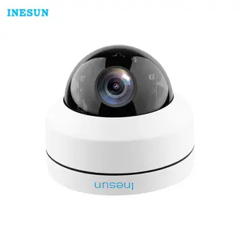 

Inesun 1080P POE PTZ IP Camera 2MP 4X Optical Zoom Speed Dome Camera Outdoor IR 100ft H.265 CCTV Security Camera IP IP67 IK10