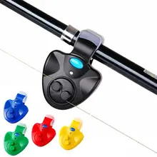 

40% Discounts Hot! Electronic LED Light Clip-on1 Fishing Rod Fish Bite Sound Alarm Bell Alert Tool