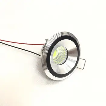 

1Stück 3 W LED Mini Einbauleuchte Rund verstellbarer Spot Deckenlampe 95-265 V LED-Schrankleuchte