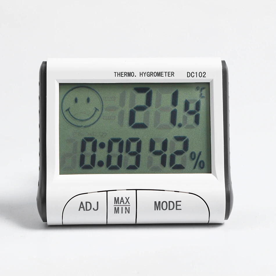 High Accuracy Weather Station Digital Thermometer Hygrometer Meter Alarm Clock Indoor Electronic Temperature Humidity Monitor |