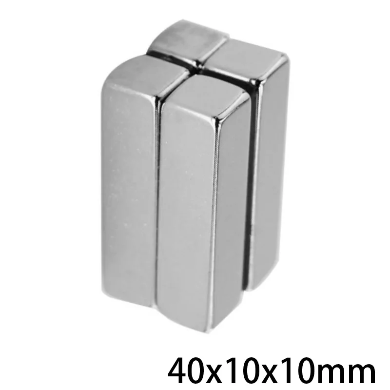 1 ~ 30 шт. 40x10x10 блок супер сильные магнитные магниты 40 мм * 10 постоянный неодимовый