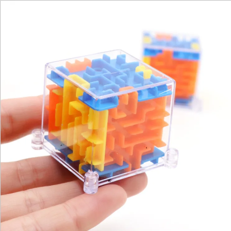 

Children Kids Small Rubik's Cube 3D Students Creative Maze Roll-on Non-Unisex Educational Toy