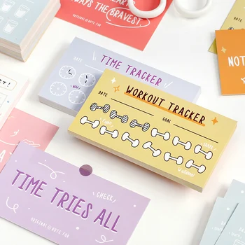 

6pcs/LOT little habits series fresh simple message material paper memo pad