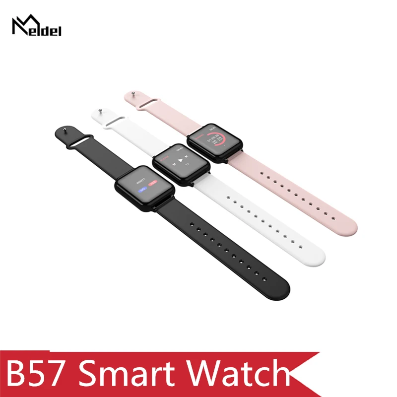 B57 умные часы водонепроницаемые спортивные для Android iOS Smartwatch монитор сердечного