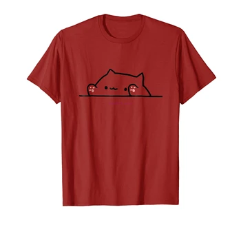 

new men shirt bongo cat meme tshirt with a cute bongo cat
